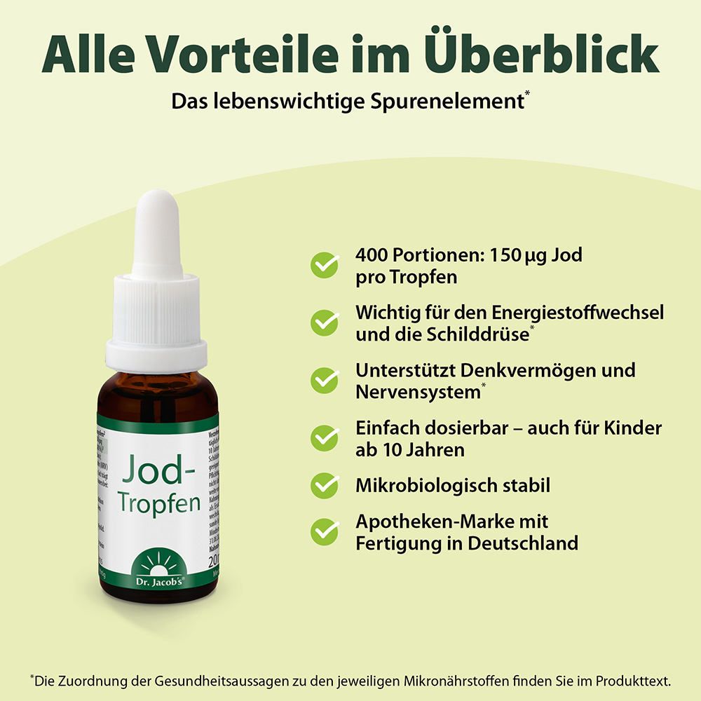 Jod-Tropfen 20 ml