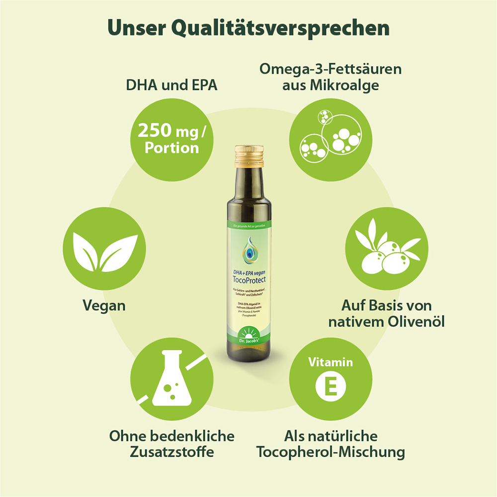 DHA + EPA vegan TocoProtect 250 ml