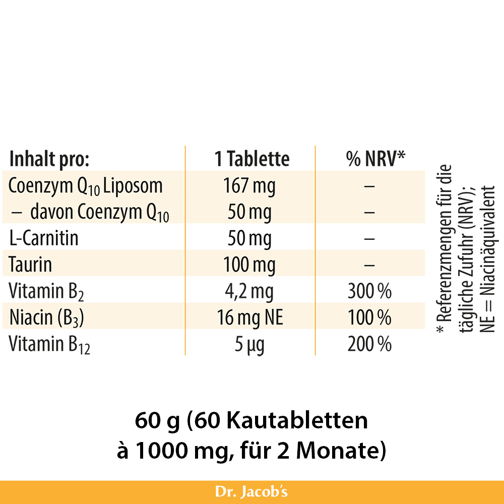 coenzym q10 und l-carnitin wirkung Kautablette – Hohe Bioverfügbarkeit des Coenzyms + B-Vitamine retatrutide vs cjc 1295 16106 Size:2g