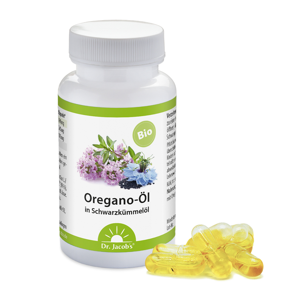 Oregano-Öl Kapseln BIO 60 Kapseln