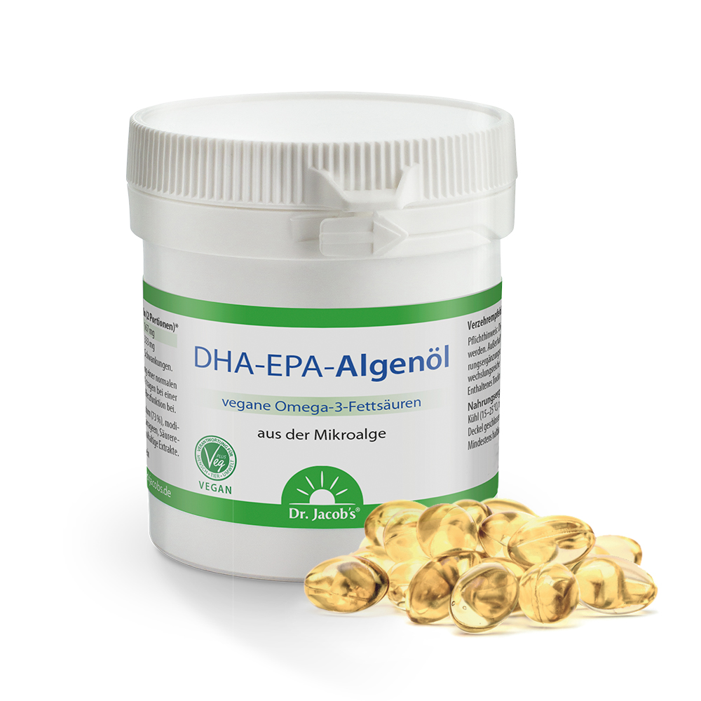 DHA-EPA-Algenöl 60 Kapseln