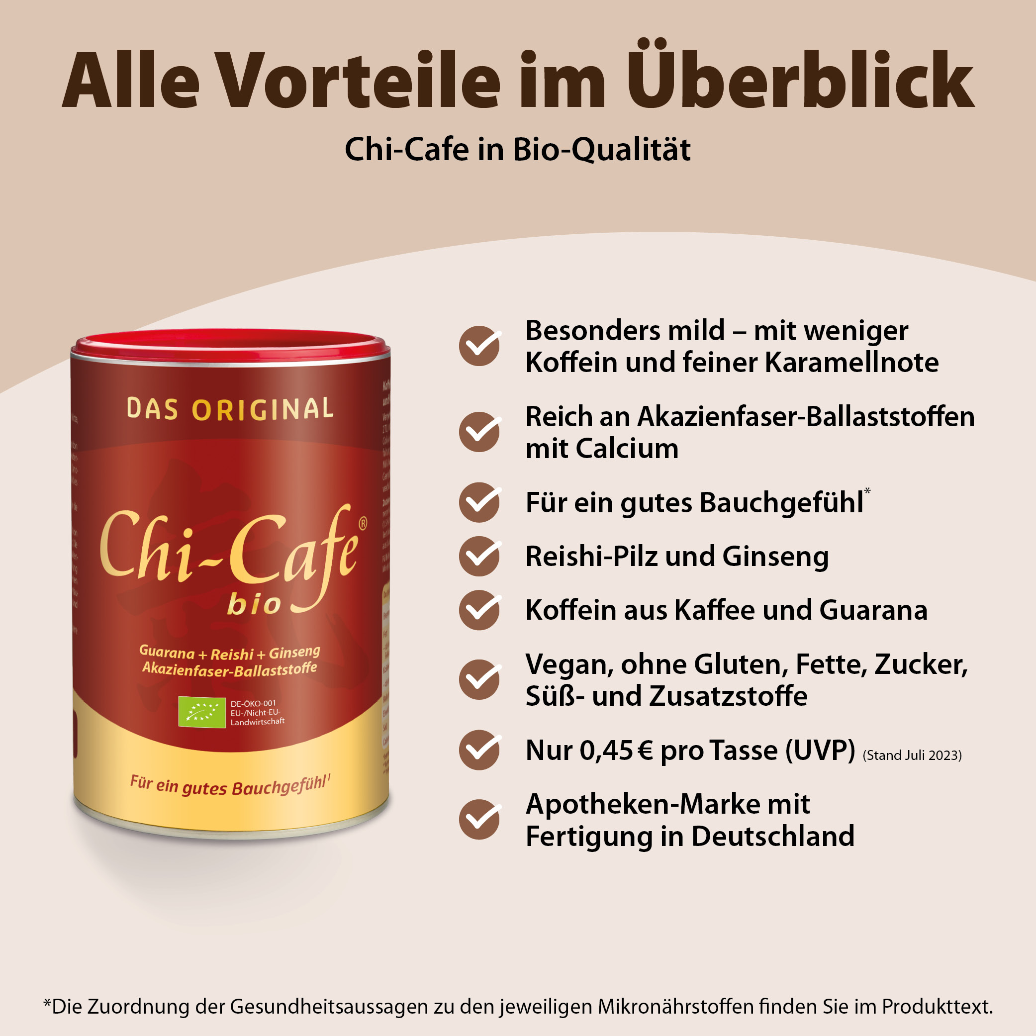 Chi-Cafe bio 400 g