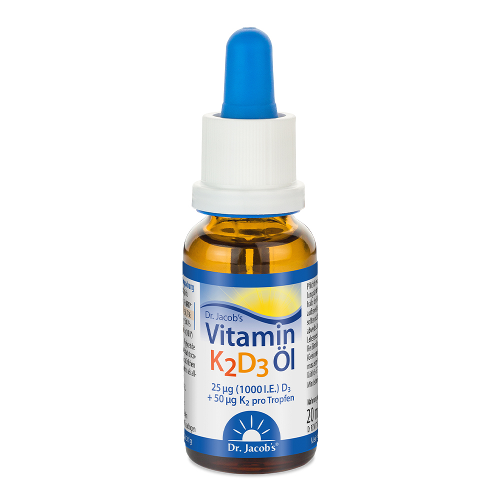 Dr. Jacob's Vitamin K2D3 Öl 20 ml