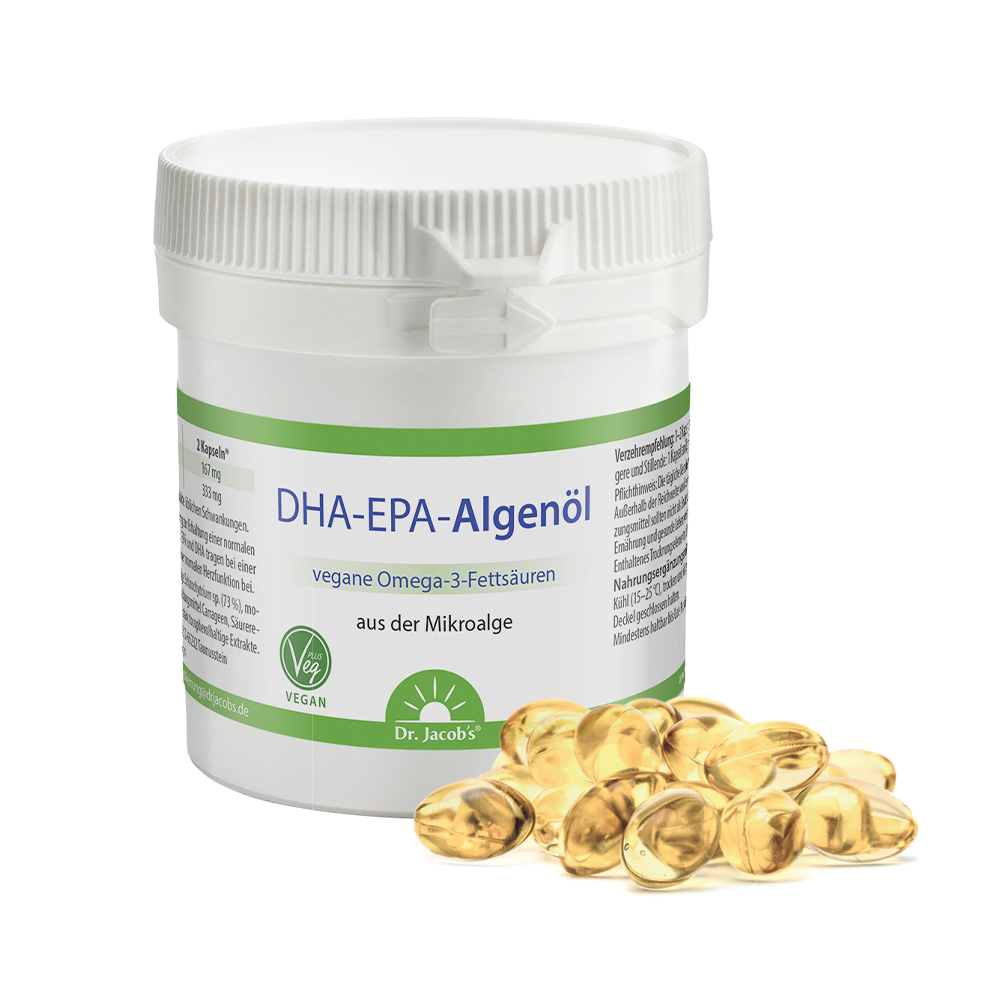 DHA-EPA-Algenöl 60 Kapseln