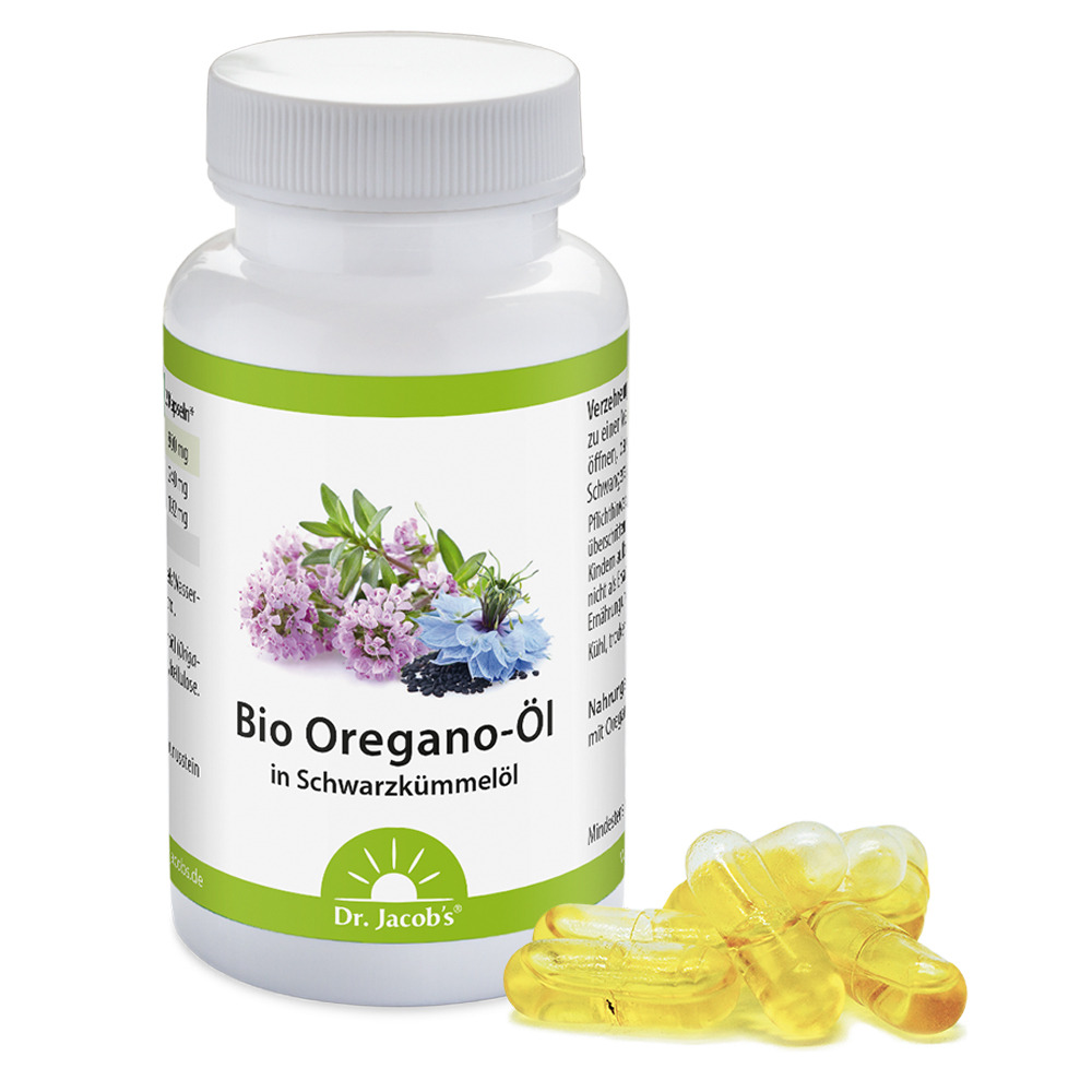 Oregano-Öl Kapseln BIO 60 Kapseln